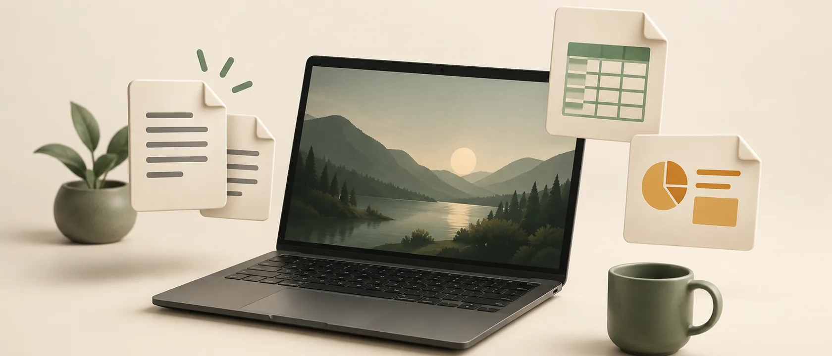 Your Office files, now at home on desktop